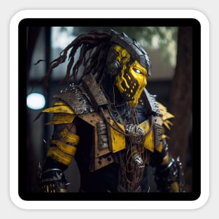 Cyrax concept Sticker